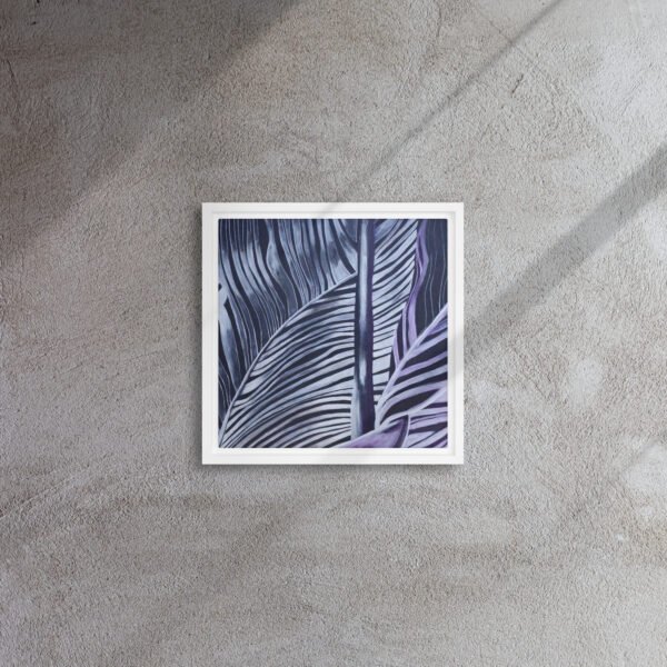Lines and Nature T | Framed canvas - Image 2
