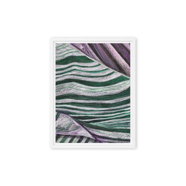 Colour, Lines and Nature TL-A | Framed canvas - Image 10