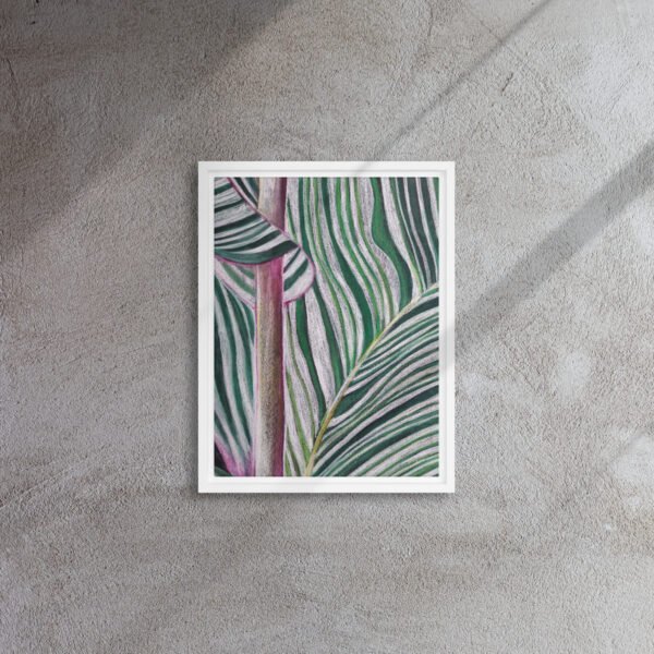 Colour, Lines and Nature TR-A | Framed canvas - Image 15