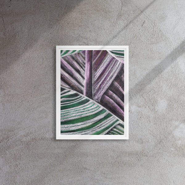 Colour, Lines and Nature TL-B | Framed canvas - Image 13