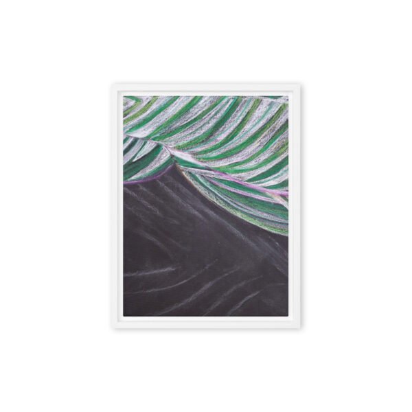 Colour, Lines and Nature BL-A | Framed canvas - Image 6