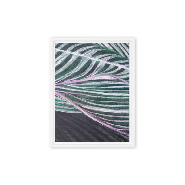 Colour, Lines and Nature BL-B | Framed canvas - Image 22