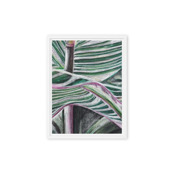 Colour, Lines and Nature BR-A | Framed canvas - Image 4