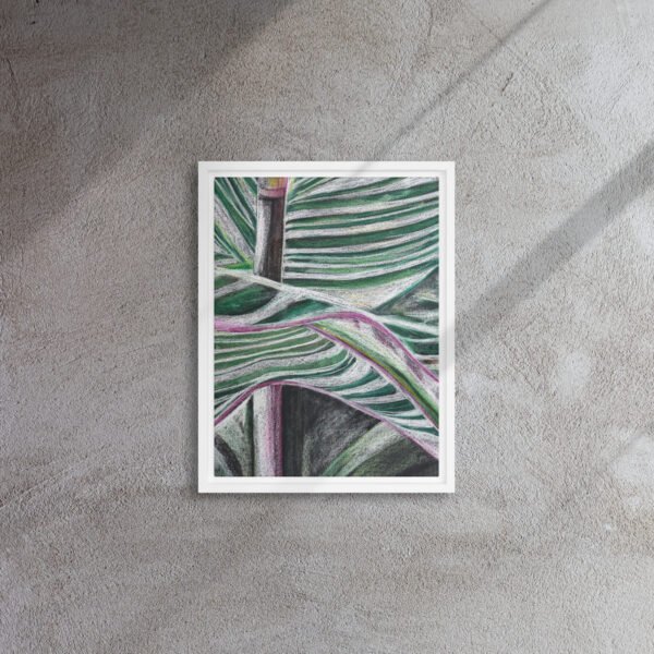 Colour, Lines and Nature BR-A | Framed canvas - Image 5