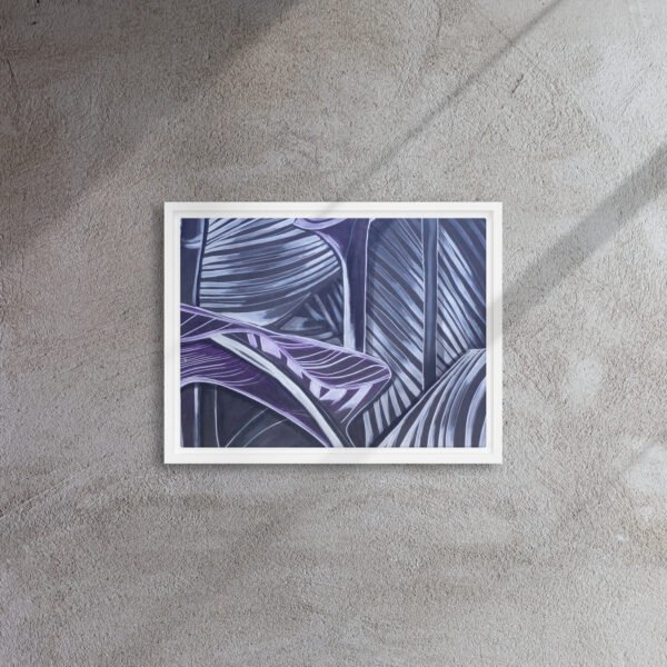 Lines and Nature B | Framed canvas - Image 3