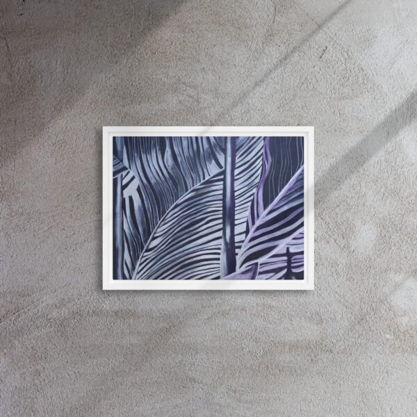 Lines and Nature T | Framed canvas - Image 3