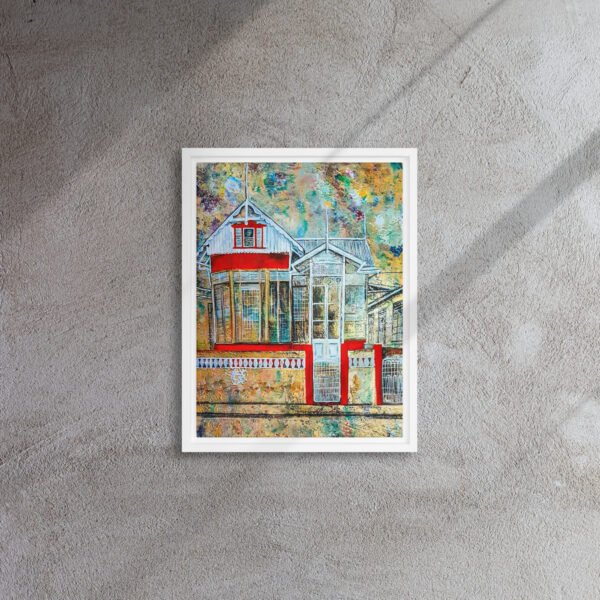 Woodford Street | Framed canvas - Image 11