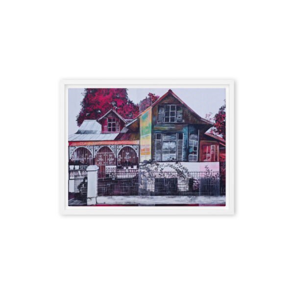 Saint Joseph Red | Framed canvas - Image 13