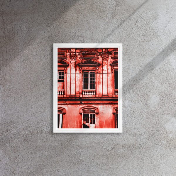 Red House P2 - Framed Canvas Print - Image 13