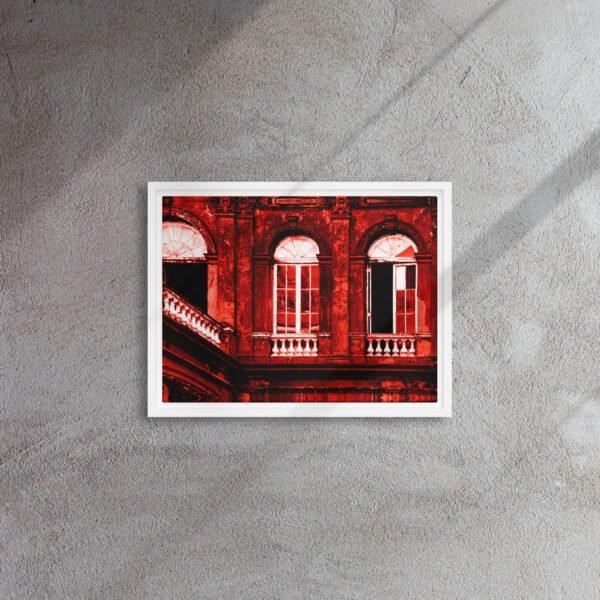 Red House P4 - Framed Canvas Print - Image 11