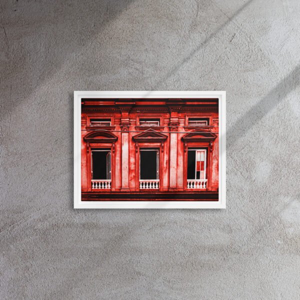 Red House P3 - Framed Canvas Print - Image 11