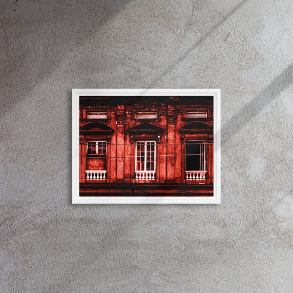 Red House P1 - Framed Canvas Print - Image 11