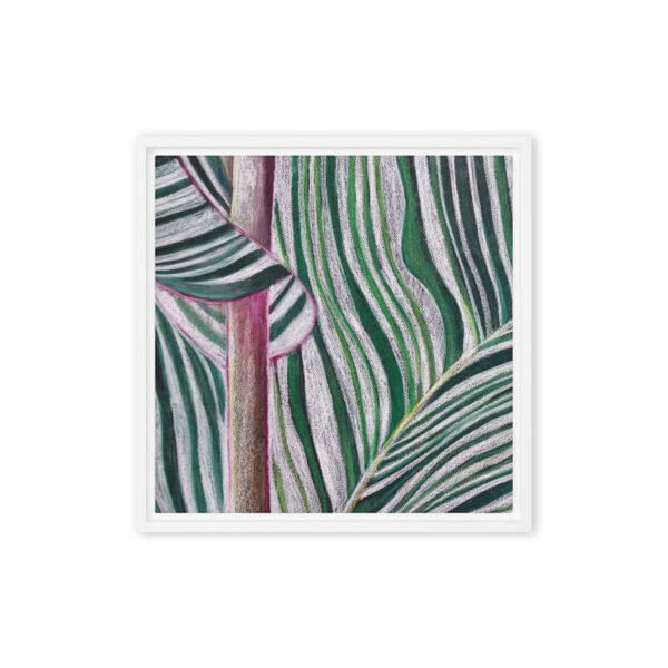 Colour, Lines and Nature TR-A | Framed canvas - Image 16