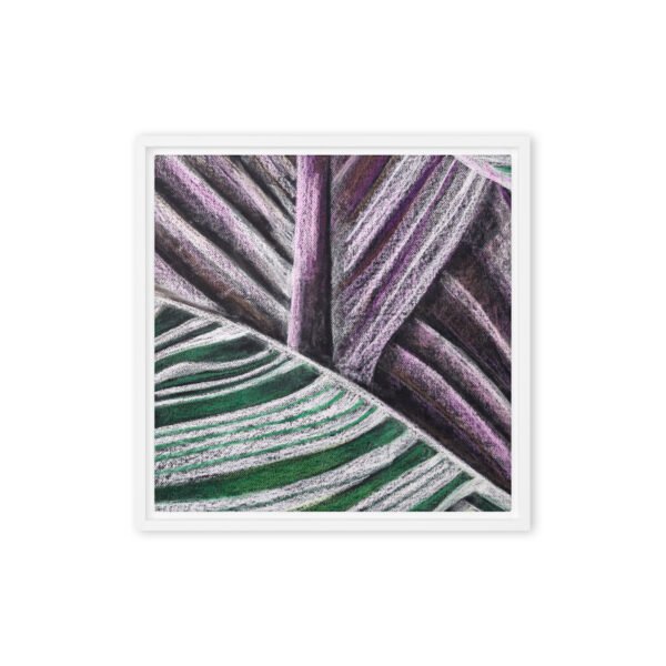 Colour, Lines and Nature TL-B | Framed canvas - Image 15