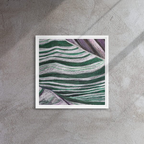 Colour, Lines and Nature TL-A | Framed canvas - Image 26