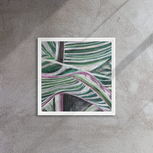 Colour, Lines and Nature BR-A | Framed canvas - Image 7