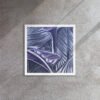 Lines and Nature B | Framed canvas - Image 4