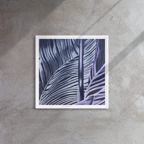 Lines and Nature T | Framed canvas - Image 5