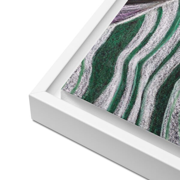 Colour, Lines and Nature TL-A | Framed canvas - Image 13