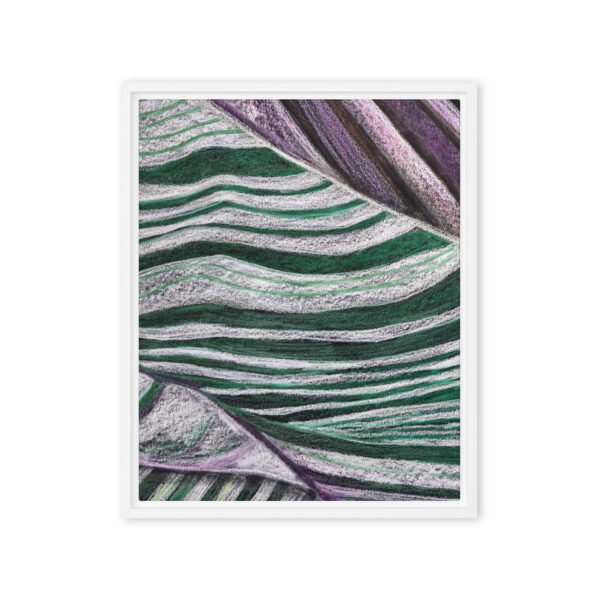 Colour, Lines and Nature TL-A | Framed canvas - Image 14
