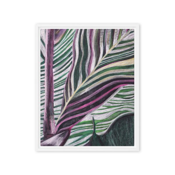 Colour, Lines and Nature TR-B | Framed canvas - Image 10