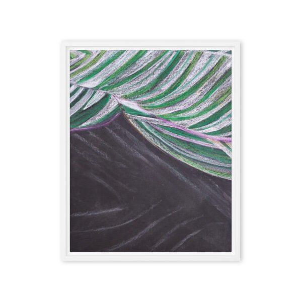 Colour, Lines and Nature BL-A | Framed canvas - Image 11