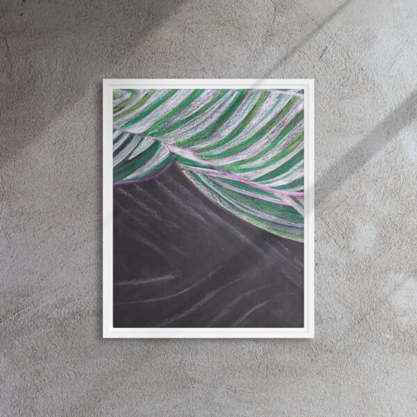 Colour, Lines and Nature BL-A | Framed canvas - Image 10
