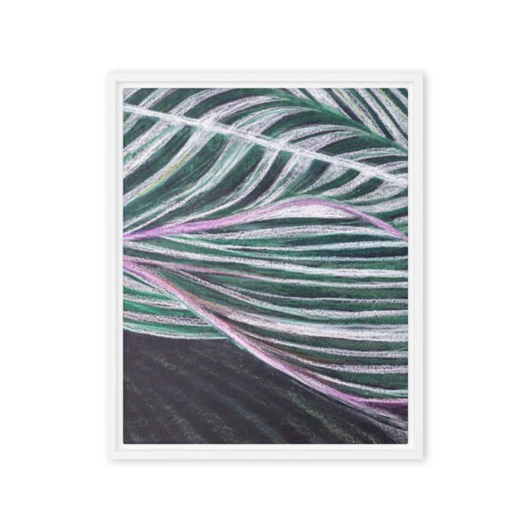 Colour, Lines and Nature BL-B | Framed canvas - Image 6