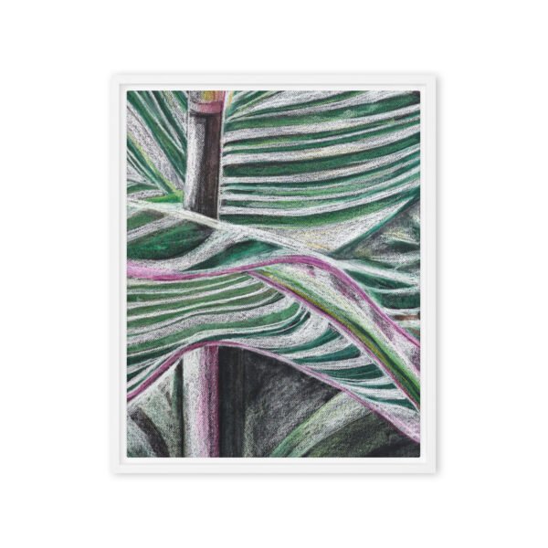 Colour, Lines and Nature BR-A | Framed canvas - Image 8