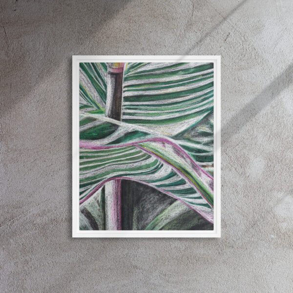 Colour, Lines and Nature BR-A | Framed canvas - Image 9