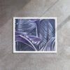 Lines and Nature B | Framed canvas - Image 5