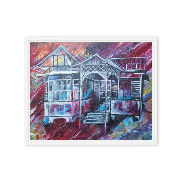 Tunapuna House | Framed canvas - Image 15
