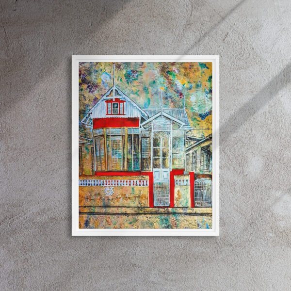 Woodford Street | Framed canvas - Image 13