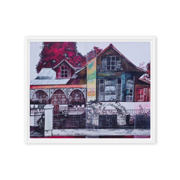 Saint Joseph Red | Framed canvas - Image 14