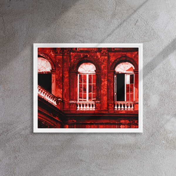 Red House P4 - Framed Canvas Print - Image 13