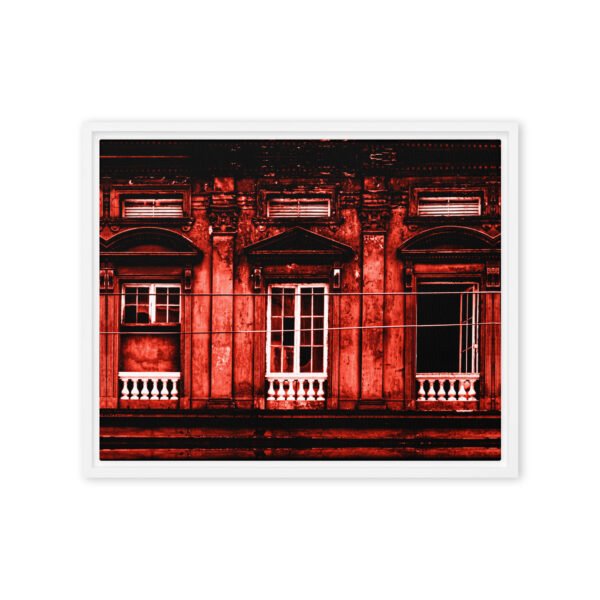 Red House P1 - Framed Canvas Print - Image 12