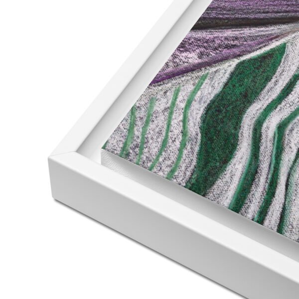 Colour, Lines and Nature TL-A | Framed canvas - Image 15