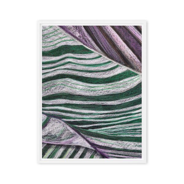 Colour, Lines and Nature TL-A | Framed canvas - Image 16
