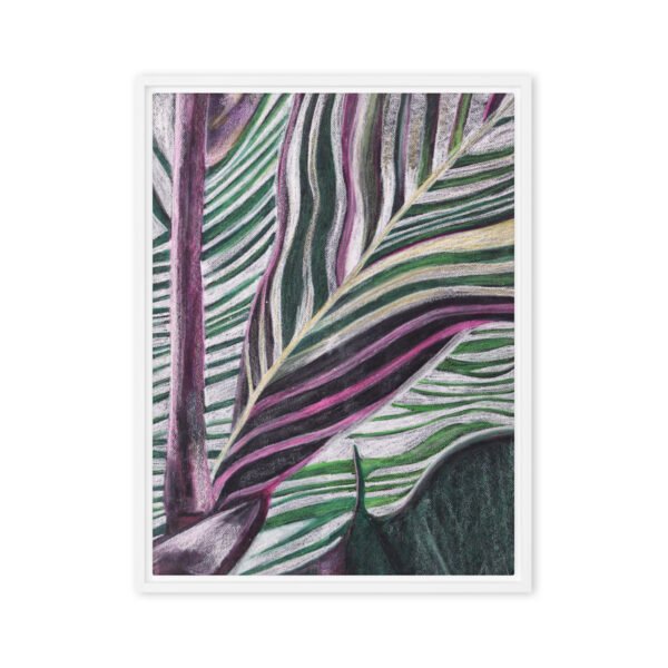 Colour, Lines and Nature TR-B | Framed canvas - Image 12