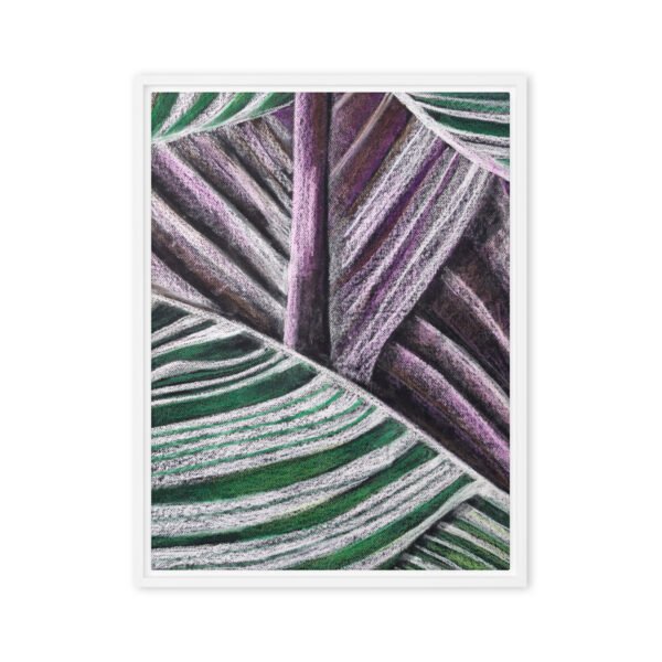 Colour, Lines and Nature TL-B | Framed canvas - Image 17