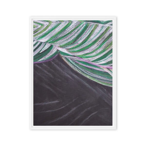 Colour, Lines and Nature BL-A | Framed canvas - Image 12