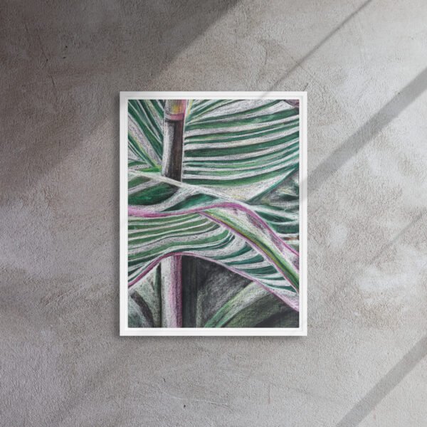 Colour, Lines and Nature BR-A | Framed canvas - Image 11