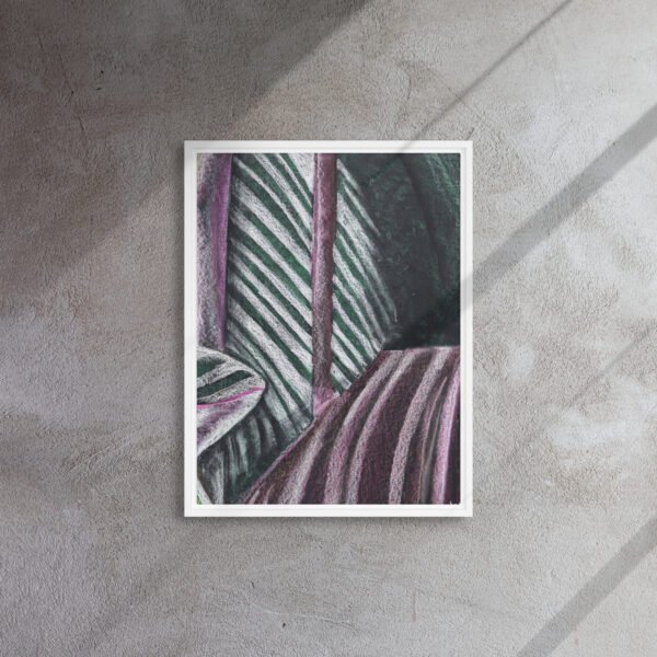 Colour, Lines and Nature BR-B | Framed canvas - Image 5