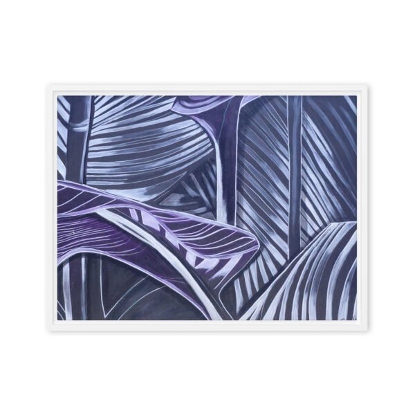 Lines and Nature B | Framed canvas - Image 7