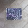 Lines and Nature B | Framed canvas - Image 6