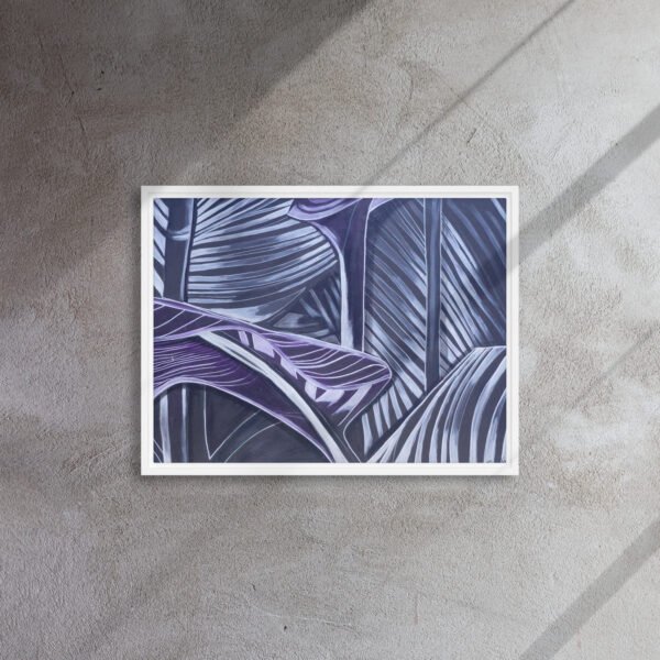 Lines and Nature B | Framed canvas - Image 6