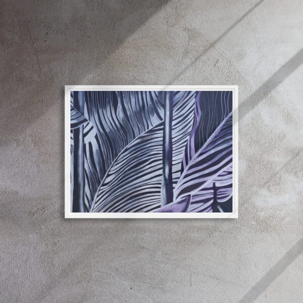 Lines and Nature T | Framed canvas - Image 9
