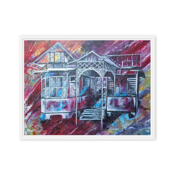 Tunapuna House | Framed canvas - Image 16