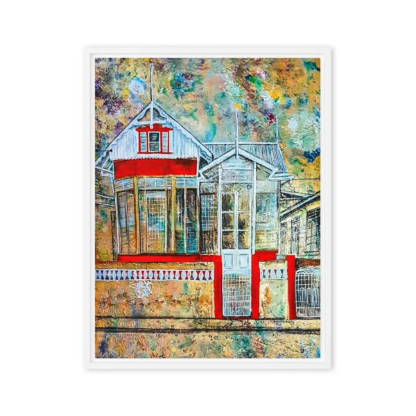 Woodford Street | Framed canvas - Image 14