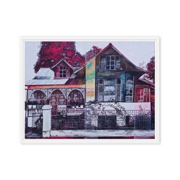 Saint Joseph Red | Framed canvas - Image 15
